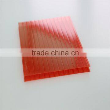 Ecofriendly decorative nice grade pc hollow polycarbonate sheet