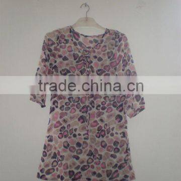 chiffon tunic