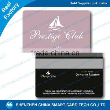 cr80 pvc loyalty card loco magnetic strip cards