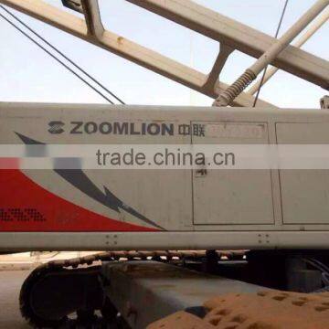 Used Zoomlion 260 Ton Crawler crane for sale in Shanghai