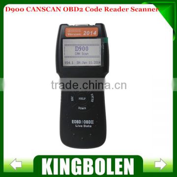 2014 Version D900 CANSCAN scanner OBD2 Live PCM Data Code Reader Scanner Auto Code EOBD Diagnostic Car Scanner