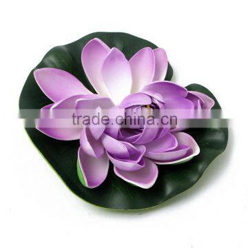 Aquarium Artificial Aquatic Lotus Flower Fish Tank Ornament Plant Decoration New