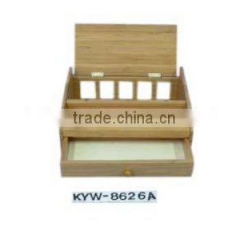 Storage with Drawer-Natural Bamboo,Children furniture