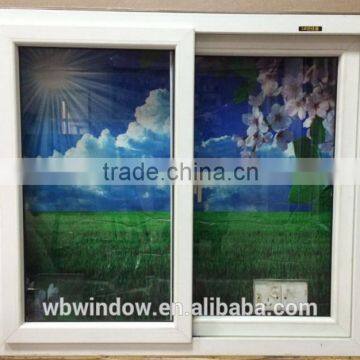 China custom high quality LG hausys brand PVC sliding windows