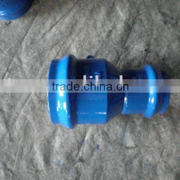 Double socket reducer for UPVC pipe