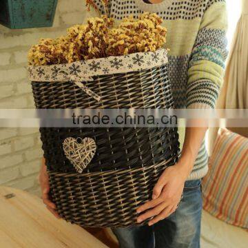 Hotsale Wicker Laundry Basket for Dirty Clothes With Lids