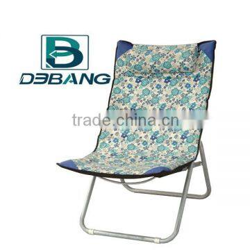 Canvas Leisure Folding Chair With Cotton Padded