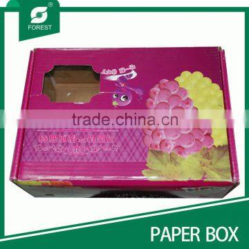 FRESH FRUIT PACKING BOX WITH TRANSPARENT WINDOW photo-2