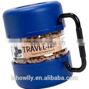 dog Travel-Tainer-Bowl-Dog-Cat-Food-Water-Airtight-Fresh-Portable