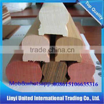 Red Oak Handrail Spiral Stair With Beech Wood Handrail