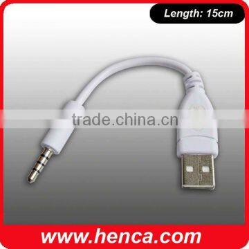 length 15cm USB Cable for ipod shuffle