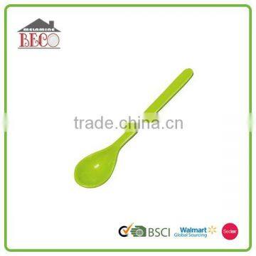 Avirulent insipidity printing color baby plastic spoon