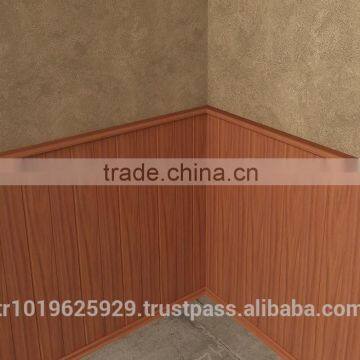 pvc coated mdf profile for wall covering