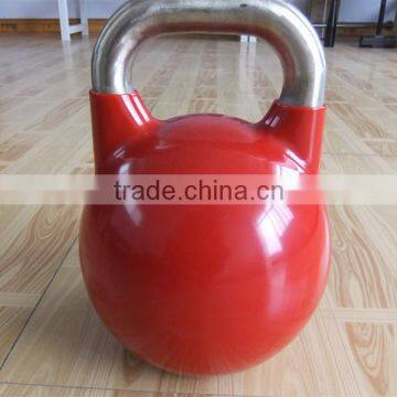 2016 steel competition kettlebell color with stainless steel handle