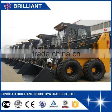 JC45g Small Skid Steer Wheel Loader with Open-type operator cab Hydraulic joystick controls Auxiliary hydraulic couplers                        
                                                Quality Choice