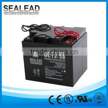 12v 38ah VRLA Battery Solar Energy Storage Battery Monitoring System Batteries