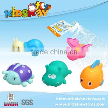 Hot selling Animal Baby Vinyl Bath Toy