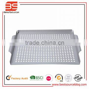 Non-stick Charcoal BBQ Grill Pan For Round Or Rectangular For Outdoor Cooking Time