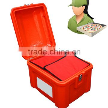 82L heat-resistant food delivery box motorcycle delivery food box plastic food delivery box