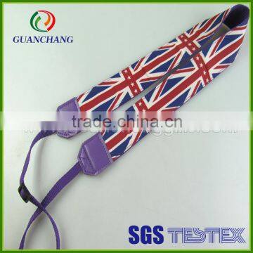 Promotion gift sublimation printed camera neck lanyard