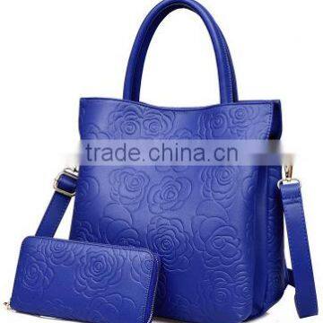 Business Use Cow Leather Embossed fashion Handbag