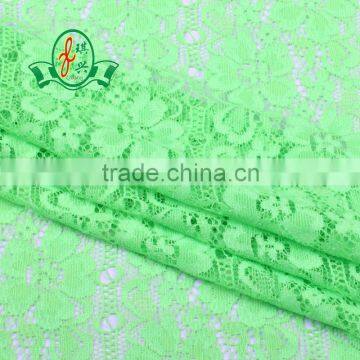 soft polyester spandex jacquard flowers fabrics for underwear