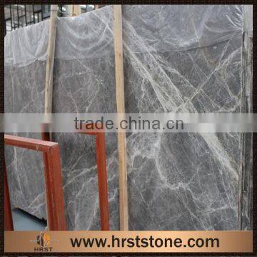 Polished Chinese Light Grey Marble Slabs Tiles