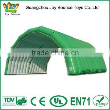 customized entrance inflatable inflatable tent & tunnel ,green inflatable tunnel tent