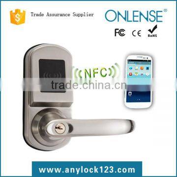 3 unlocking ways intelligent wireless NFC smart lock manufacturer since 2001
