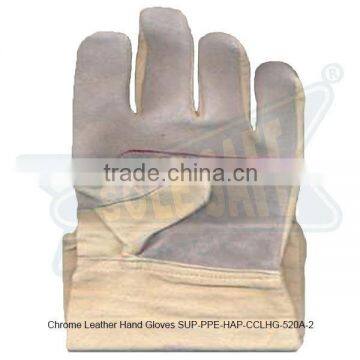 Chrome Leather Hand Gloves ( SUP-PPE-HAP-CCLHG-520A-2 )