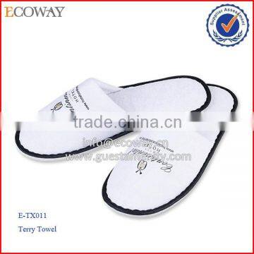 Cheap hotel plush slippers for bathroom