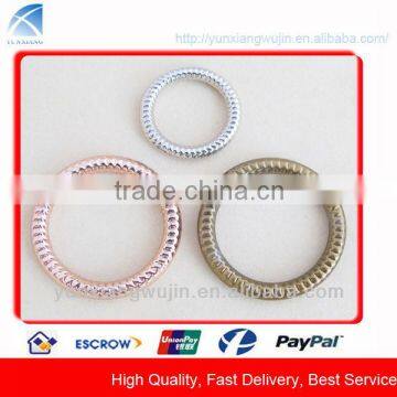 large metal rings for drapery, bags, garments