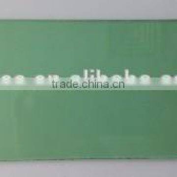 Dark green color tinted float glass/building glass with factory price