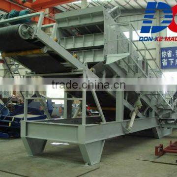 Easy maintenance mobile stone crushing line