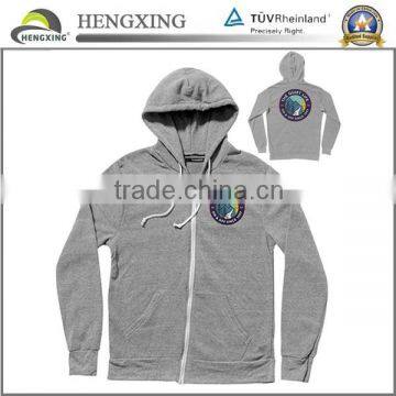 Custom plain hoodies zip up hoodies