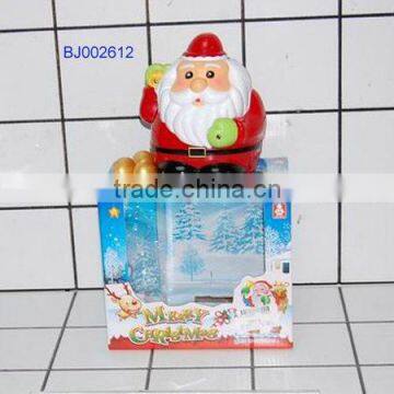 Hot sale Christmas gift electric musical santa claus with light