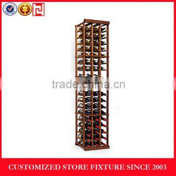 Fashionable design wood wine display racks