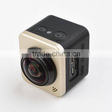 Professional Panoramic 360 Degree Camera Wide Lens Video Sport Camera Mini Camcorder