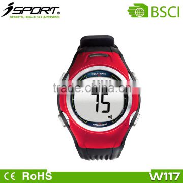 Colorful Heart Rate Monitor Watch Pulse Rate Wrist Watch free belt W117