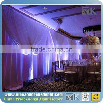 Allstar Elegant Telescopic Beautiful Pipe Drape System Wedding Curtain Backdrops photo-2