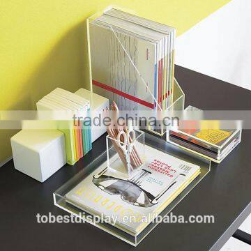 Customized acrylic desk accessories, office desk accessories, format desk accessories