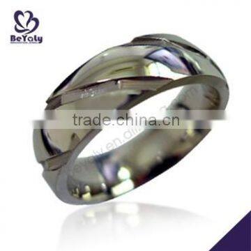 2015 cheap price jewelry 316l stainless steel silver jewelry ring finger whole