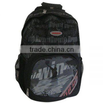 black 600D polyester duffle bag sprinter bag