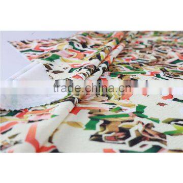 Different Kinds of Pattern Interlock Poly Bingo Print Knit Crepe Fabric photo-4