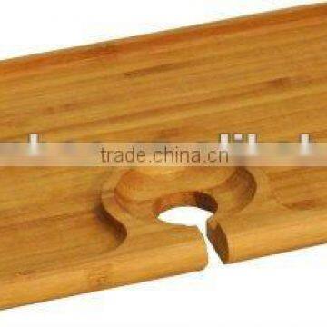 Rectangle bamboo Wine Plate
