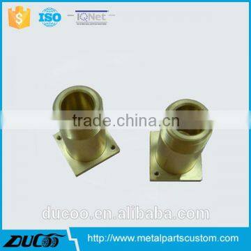 Custom brass cnc router parts made in Xiamen