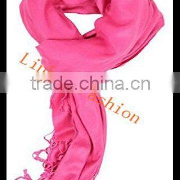 Pink Unisex Winter Cashmere Pashmina Silk Shawl Wrap Bohemia Range Scarf Vogue