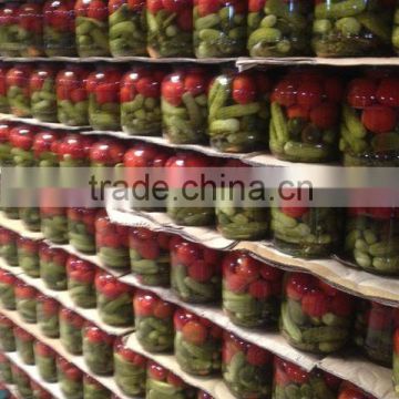 Pickled cucumber and tomatoes 1400gr