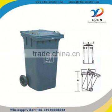 Good Quality Street Plastic Trash Can Mockup