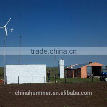 Hummer Wind-solar Hybrid Power System 1KW Wind Generator Plus Solar Panels photo-4